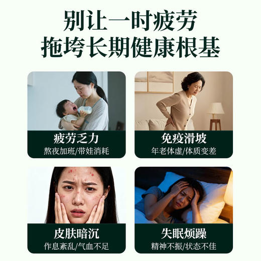 【福东海】威士雅花旗参茶3gx40袋 西洋参高含量皂苷抗疲劳熬夜送长辈学生礼盒 商品图1