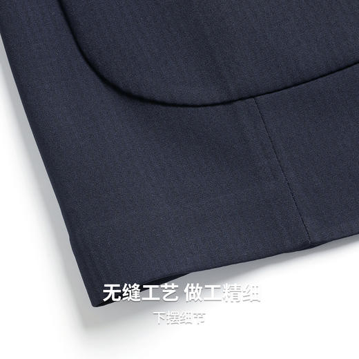 【不易变形】圣得西无缝休闲西装外套男2026新款春季商务修身上衣 商品图9