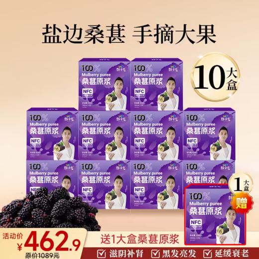 爆款-桑葚原浆 20袋/盒 商品图3