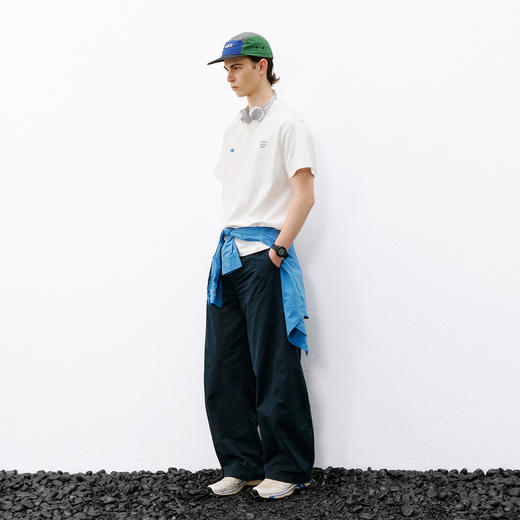 714street7A抗菌凉感网眼速干棉短袖2026夏季潮牌宽松圆领T恤男 商品图4