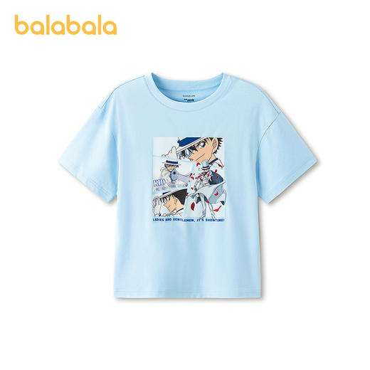 【名侦探柯南IP商场同款】巴拉巴拉男童短袖t恤儿童2026新款夏装 商品图0