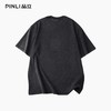PINLI品立2026夏季新款男字母印花圆领短袖T恤上衣潮BG262111501 商品缩略图2