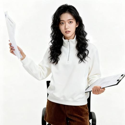 【NICESELF 都市运动户外速干长T恤】【NICESELF  春季半拉链立领卫衣男女款】吸湿速干｜光子抗菌｜UPF100+防紫外线｜注入全天候清爽保障 商品图9