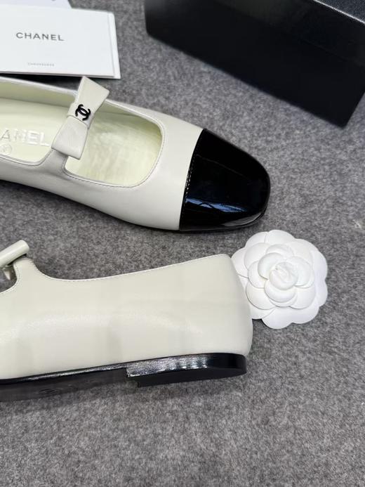 Chanel 香奈儿 经典双色玛丽珍 芭蕾平底鞋（DBG） 商品图8