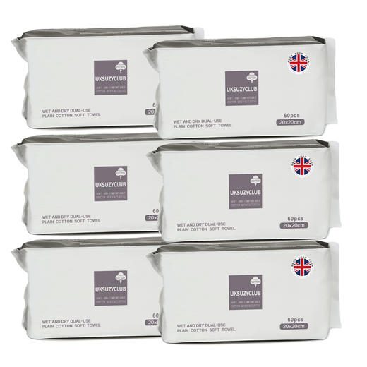 UKSUZYCLUB 洁面巾珍珠纹60抽*4 J036 商品图0