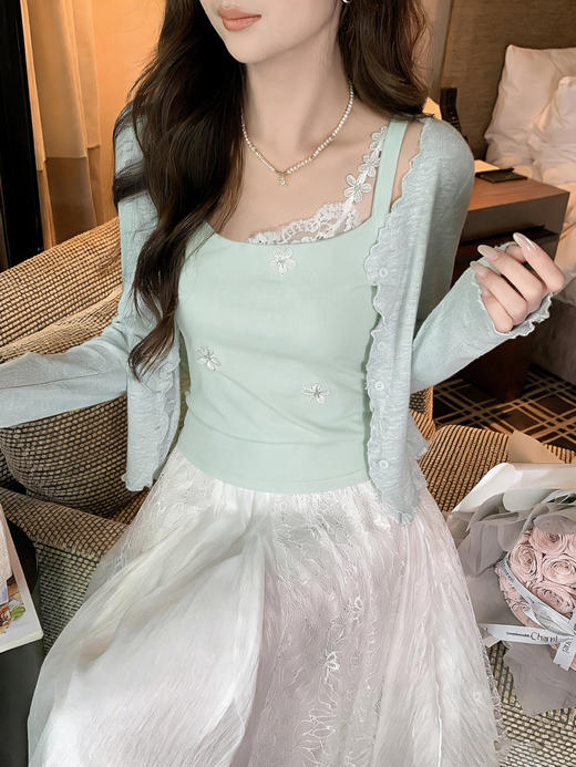 张心子【加州阳光】春夏防晒减龄外套开衫 U2603042 商品图11