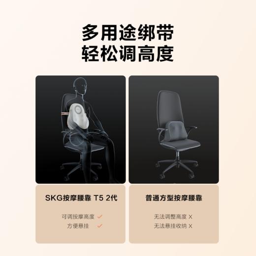【焕新季】SKG--T5系列2代 SKG腰部按摩仪米色豪华 商品图10
