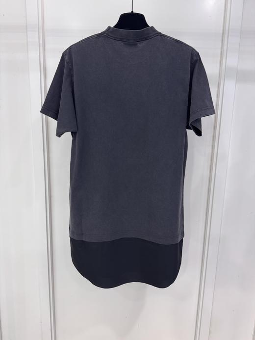 女款logo拼接短袖T恤hu004 商品图1