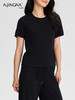 【凉感抗菌】阿菁娜简约休闲时尚短上衣F31C301021 商品缩略图2