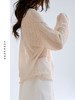 云雾·牦牛绒羊毛镂空长袖针织罩衫 商品缩略图1