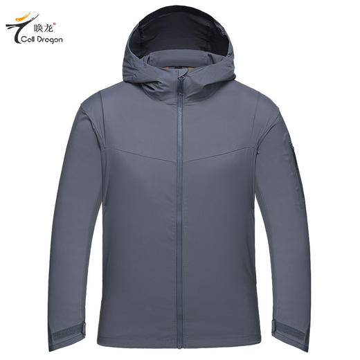 唤龙利刃户外战术皮肤衣春夏薄款弹力风衣快干轻薄透气便携登山服 商品图3