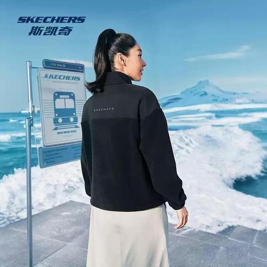 Skechers斯凯奇 女针织外套 P425W067-0018 商品图4