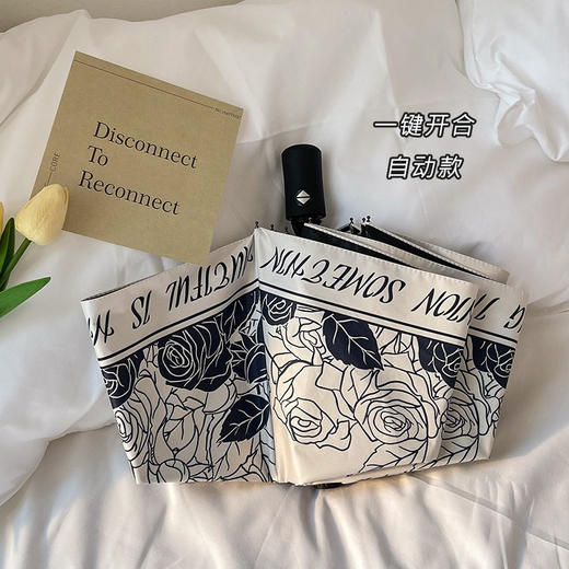 韩国AVRNA 法式高级感碎花 晴雨伞/太阳伞/遮阳伞 晴雨两用 自动款/手动款 商品图7