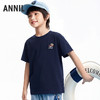 男女童圆领短袖针织衫夏季新款安奈儿童装EM621765 商品缩略图1