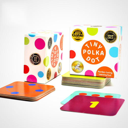 快慢狐【组合专享】美国MathForLove数学思维加减乘除策略prime climb 美国数学跳棋Tiny polka dot圆点卡 商品图8