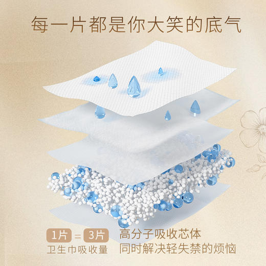 绵柔时光 纤薄云绵量多日用/夜用卫生巾290mm8片装*2包 290-1 商品图4