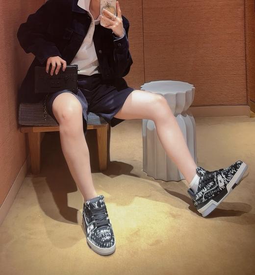 男款联名款牛皮革板鞋la 商品图3