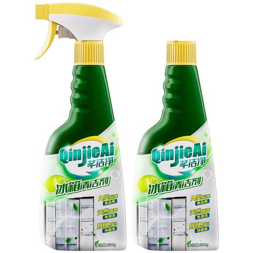 芊洁净 冰箱清洁剂（2瓶装+1泵头）500g*2 6973025871037-2 商品图0