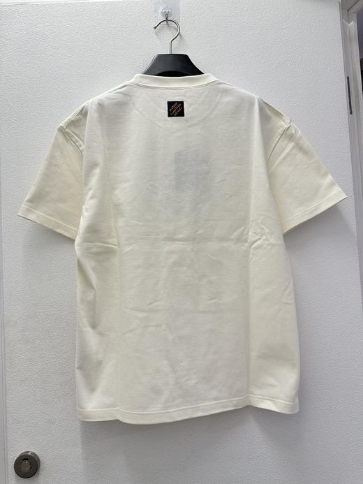 中性款珠片logo短袖T恤zh 商品图1