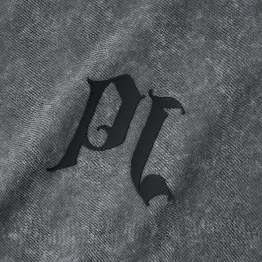 PINLI品立2026夏季新款字母印花圆领短袖T恤男士上衣BG262111502 商品图3