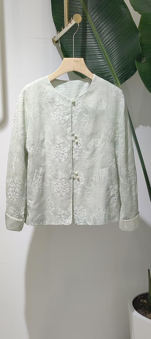 64X511春上新 时尚气质款国风短款外套 商品图1