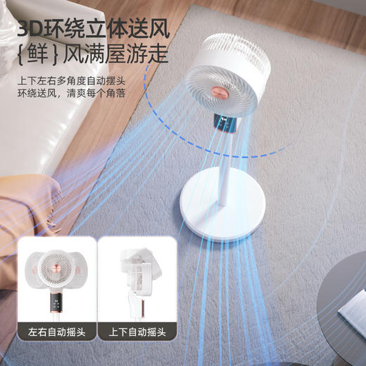 longde龙的 语音遥控空气循环扇35W LD-FN0358 商品图4