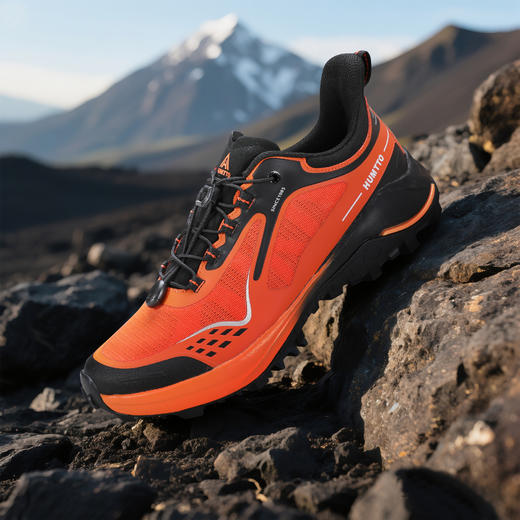【出口品质】悍途HUMTTO男款透气防滑徒步鞋跑鞋越野跑鞋 商品图0