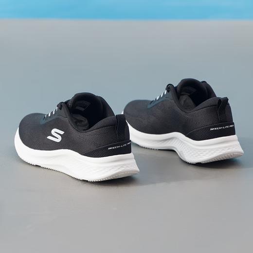Skechers斯凯奇 女跑步鞋 150620-BKW 商品图3