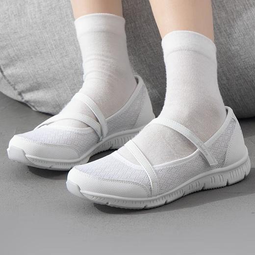 Skechers斯凯奇 女休闲鞋 100354-WHT 商品图3