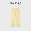 ROMI STUDIO"松弛随性"全棉高密高支纸感阔腿休闲裤 RWDSX62310 商品缩略图6