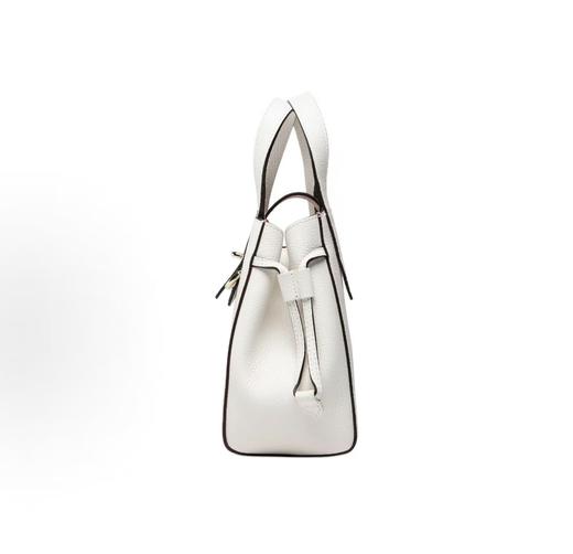 Furla Net系列 17 Miele两用 皮革 菜篮子托特包Tote包购物袋单肩斜挎手提包 迷你 女款 白色 商品图5