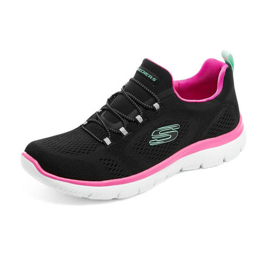 Skechers斯凯奇 女运动休闲鞋 149523-BKHP 商品图0