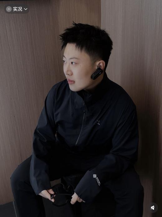 付款减库存，黑色xl春款，双层带内衬！清仓！实际库存~凯乐石雷鸟LT男款立领防风衣轻量户外软壳风壳KG2439108内衬款外套 商品图4