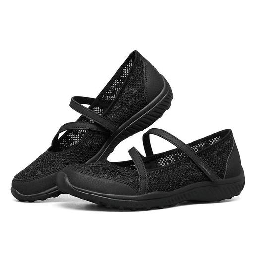 Skechers斯凯奇 女休闲鞋 100022-BLK 商品图4