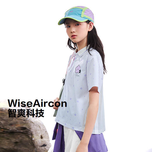 PUMA彪马童装2026夏季新款儿童女童短袖T恤翻领设计时尚大方 商品图1