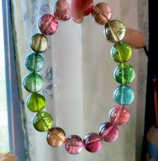 11.3mm彩虹碧玺手串 商品图3