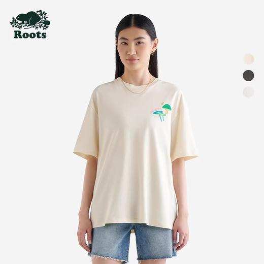 【2件9折】【ROOTS】女式休闲宽松短袖T恤 商品图2
