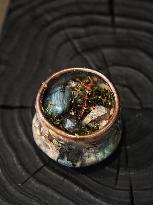 AURAAROMA镜境 手作扩香聚宝盆一物一拍 商品图0