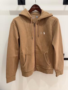 到手价999元 拉夫劳伦男士连帽小马标拉链卫衣 女生也能穿哦～ 美国代购，无中文标签，介意慎拍