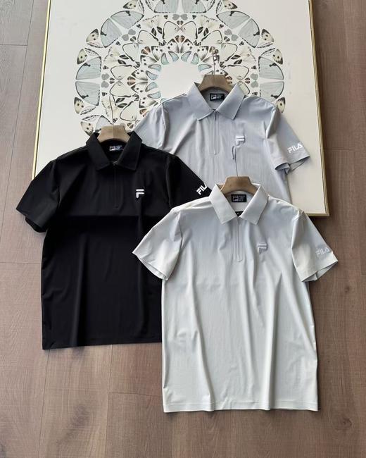 【edj1】男子冰丝无痕速干凉感翻领短袖polo衫！！ 商品图1