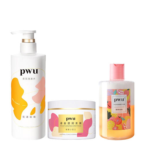 PWU朴物大美 PWU洗护套装D450g+350ml+300g 6071830692502 商品图0