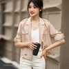 夏季新款时尚百搭休闲西装简约通勤防晒短外套女5Y24BW0757 商品缩略图1