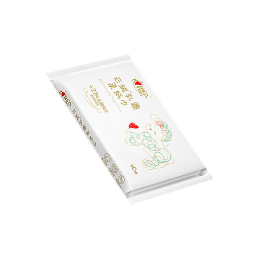 心相印 婴儿丝柔乳霜40抽三层塑装纸面巾5包 DT16040 商品图4