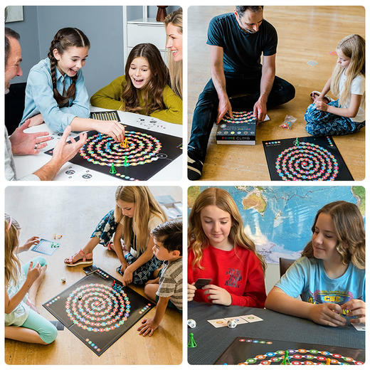 快慢狐 美国MathForLove乘法除法数学策略桌游Prime Climb亲子益智玩具美国数学 跳棋教具玩具益智玩具 商品图2