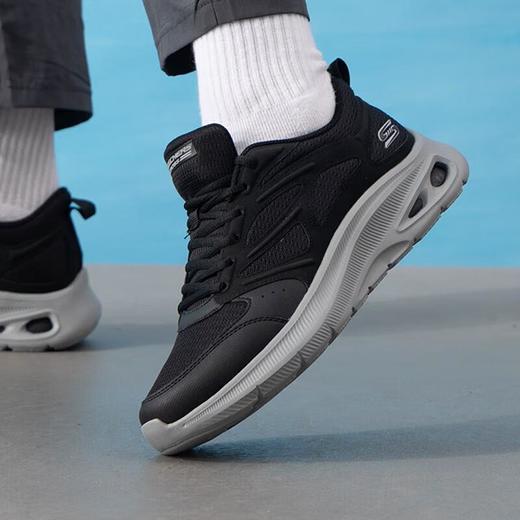 Skechers斯凯奇 男跑步鞋 118077-BLK 商品图4