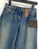 女款Monogram高腰牛仔裤长裤la 商品缩略图1