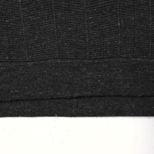 3601SDSA男装2026新款高贵轻奢老钱风纯色polo领针织短袖T恤百搭时尚 商品图5