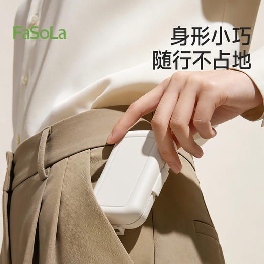 FaSoLa牙刷牙膏两件套便携折叠牙刷旅行洗漱用品套装出差组合装 商品图2