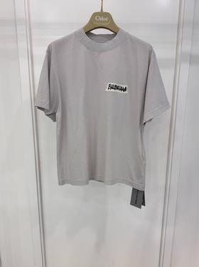 女款前后字母短袖T恤hu004