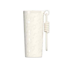 非物 留年陶瓷内胆双饮杯象牙白560ml FW-860W